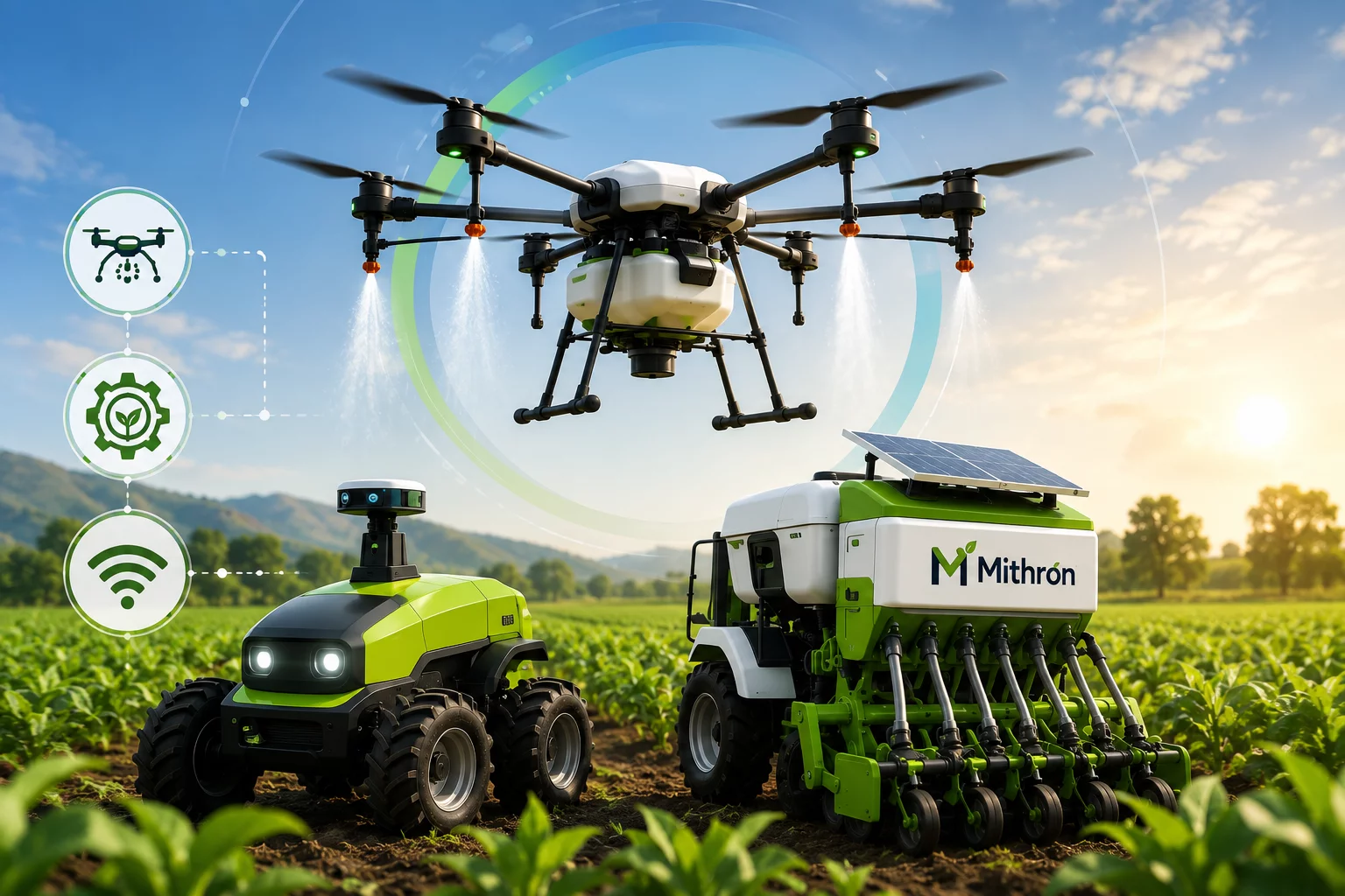 Agri-Drone & Smart Machine Rental in India